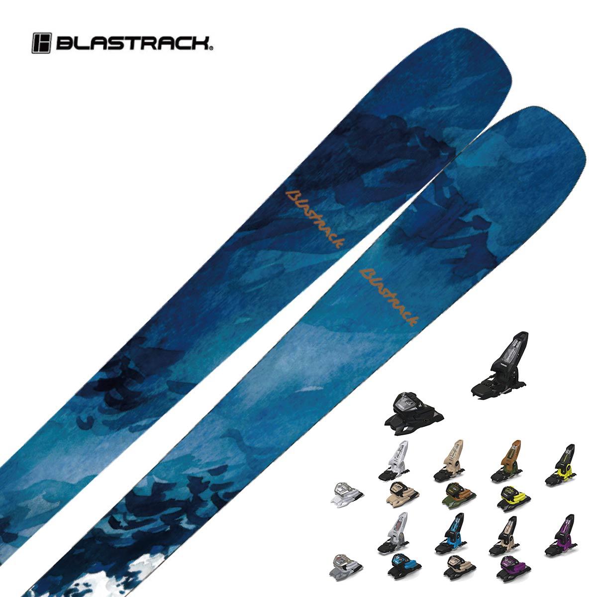 BLASTRACK〔Skis〕＜2026＞FARTHER + MARKER GRIFFON 13