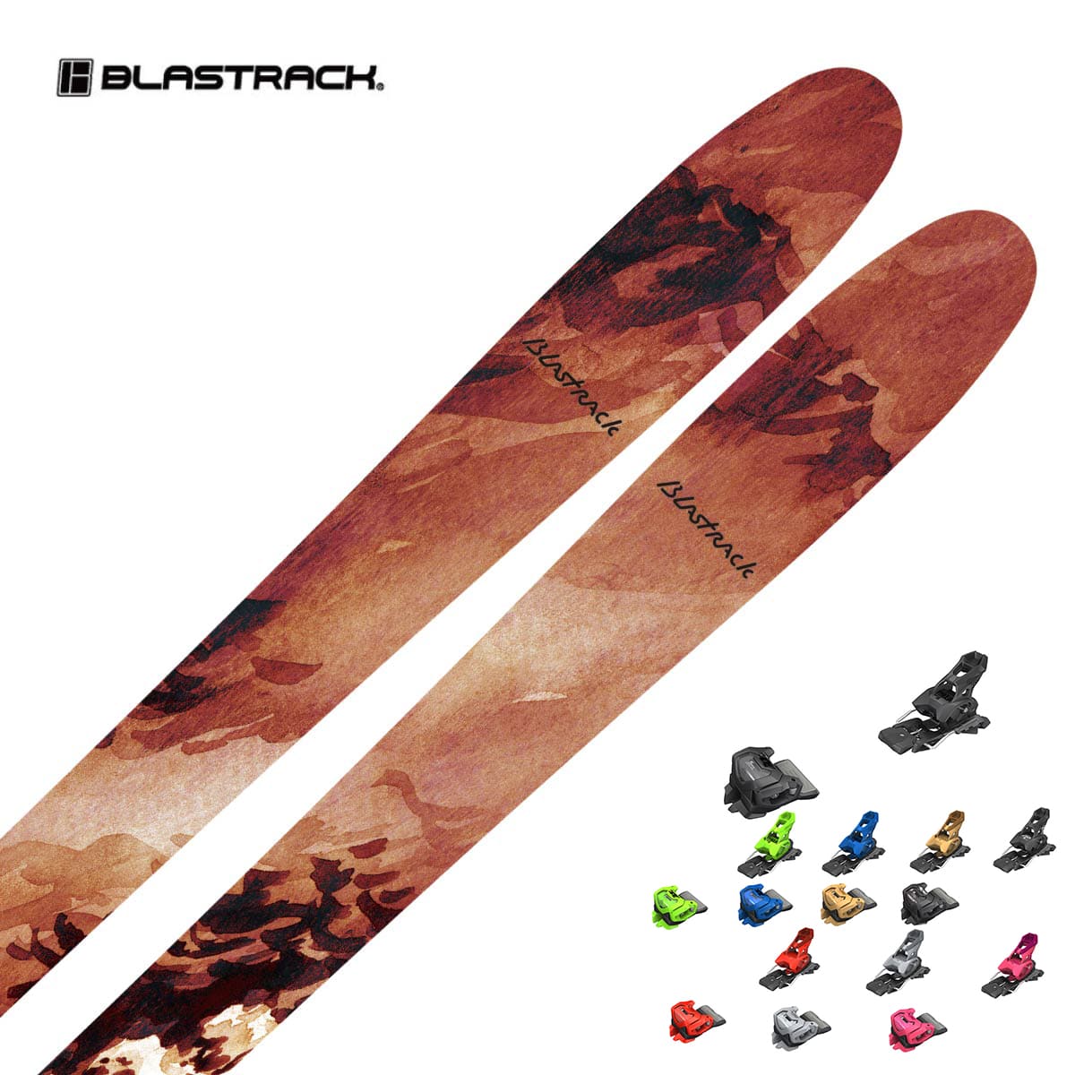 BLASTRACK〔Skis〕＜2026＞BLAZER + TYROLIA ATTACK 14 GW