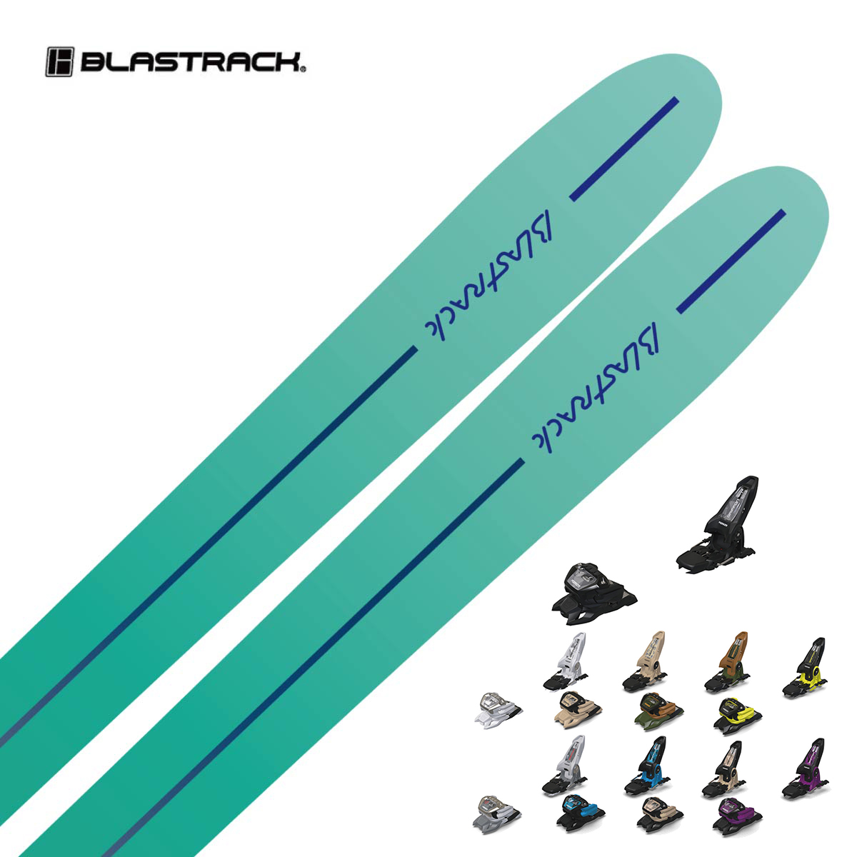 BLASTRACK〔Skis〕＜2026＞VA-DT + MARKER GRIFFON 13