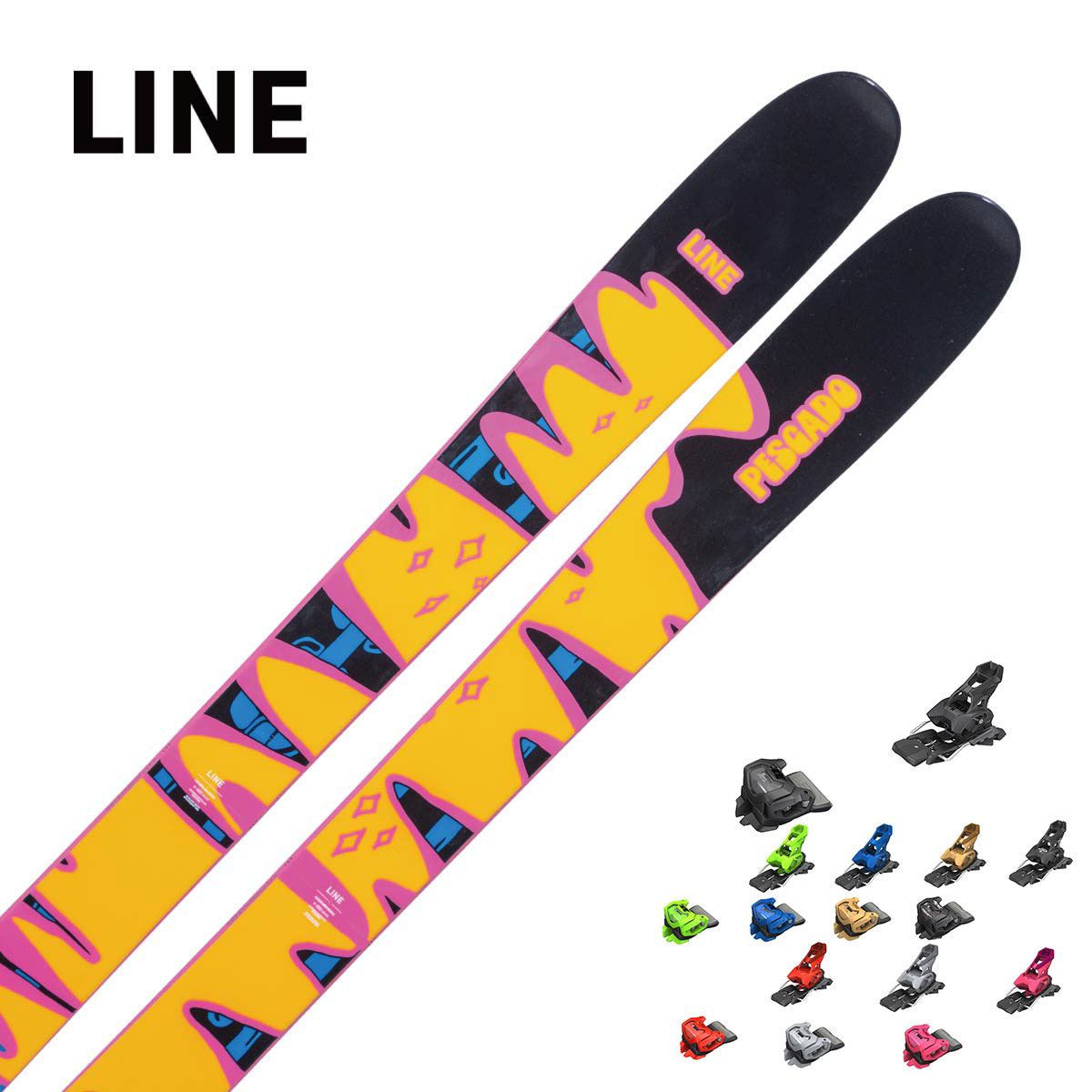 LINE〔Skis〕＜2026＞PESCADO [LN250910001] + TYROLIA ATTACK 14 GW