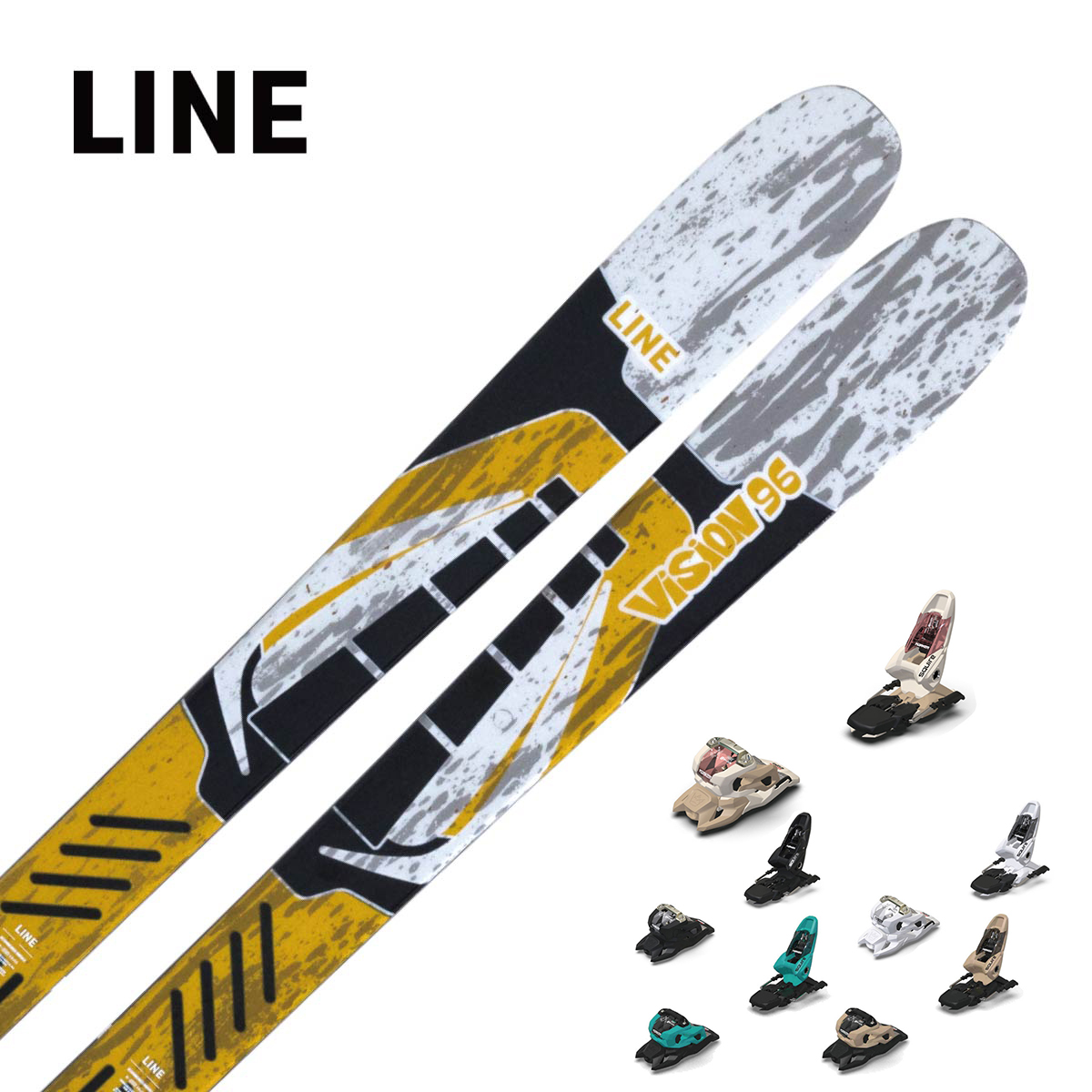 LINE〔Skis〕＜2026＞VISION 96 [LN2509170] + MARKER SQUIRE 11