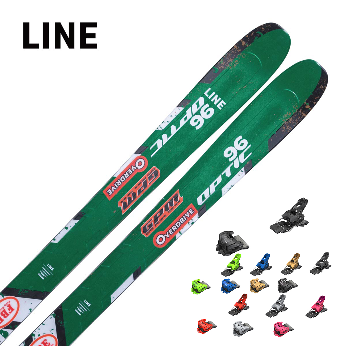 LINE〔Skis〕＜2026＞OPTIC 96 [LN2509200] + TYROLIA ATTACK 14 GW