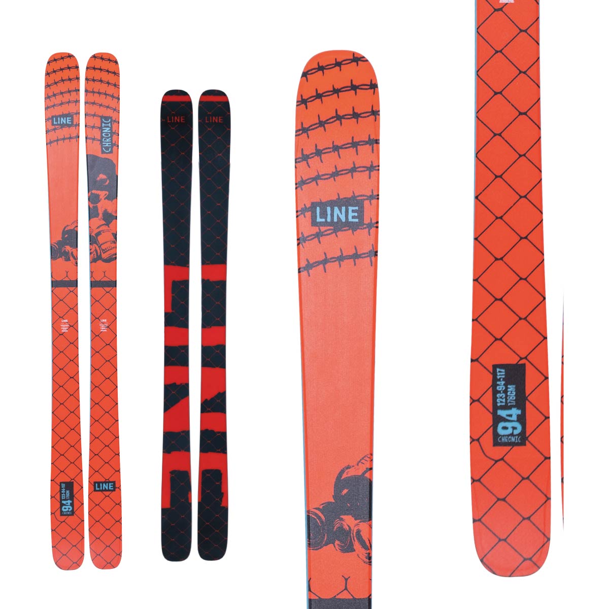 LINE〔Skis〕＜2026＞CHRONIC 94 [LN2509300] + TYROLIA ATTACK