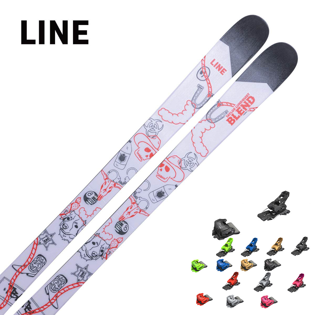 LINE〔Skis〕＜2026＞BLEND TBL [LN2509330] + TYROLIA ATTACK 14 GW