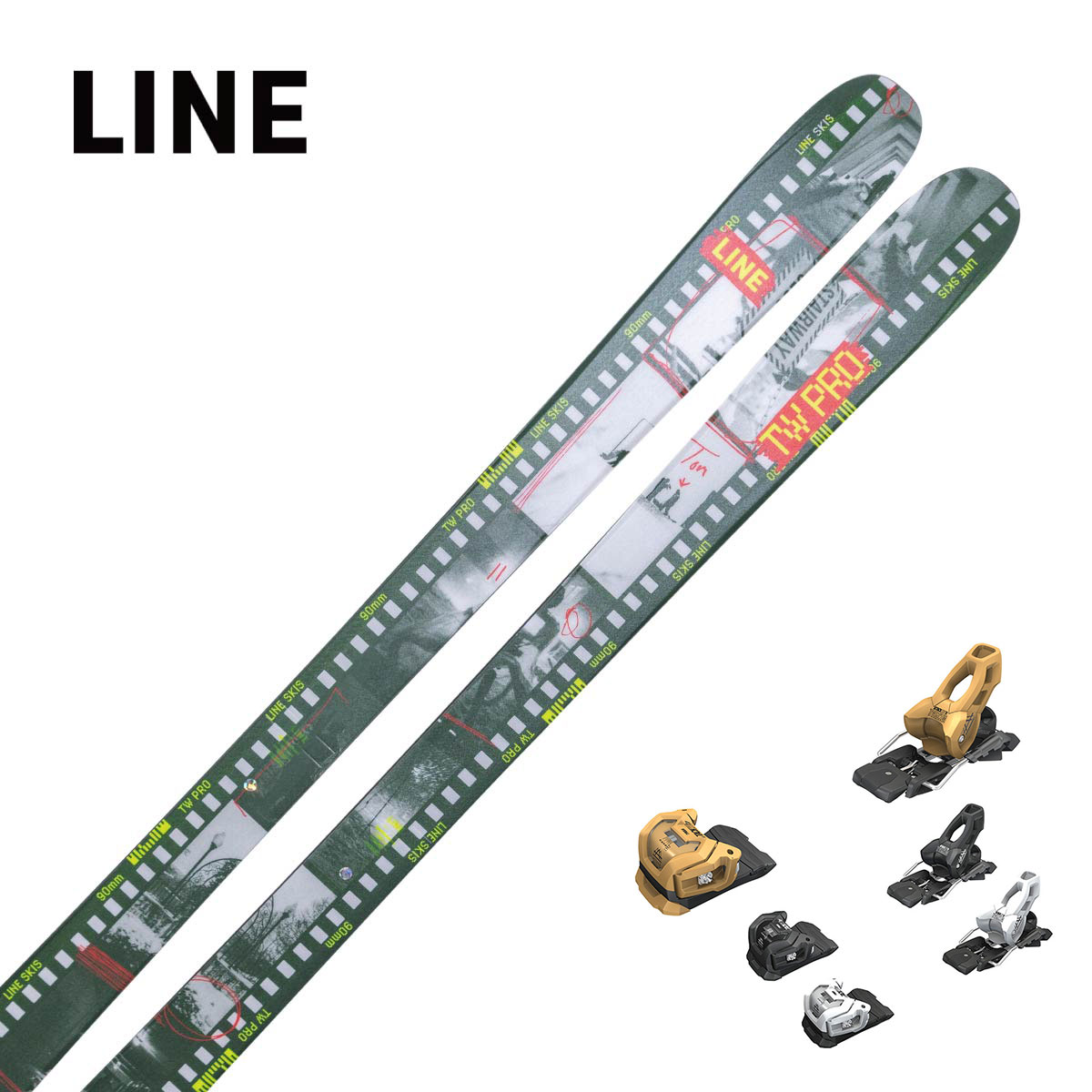 LINE〔Skis〕＜2026＞TOM WALLISCH PRO [LN2509340] + TYROLIA ATTACK LYT 11 GW