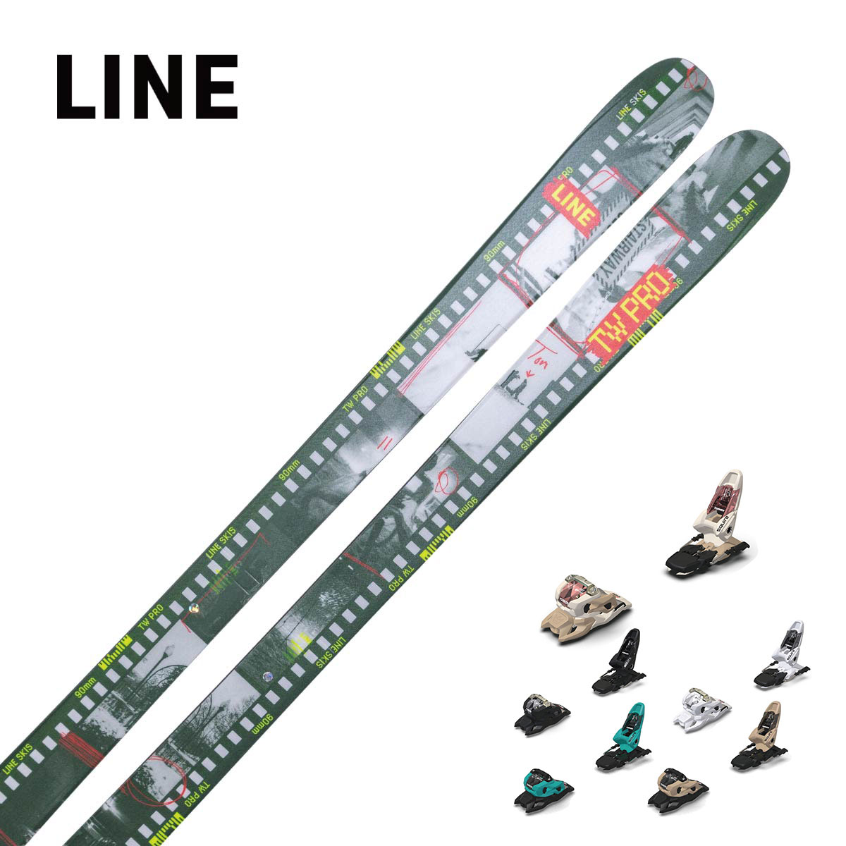 LINE〔滑雪板〕＜2026＞TOM WALLISCH PRO [LN2509340] + MARKER SQUIRE 11