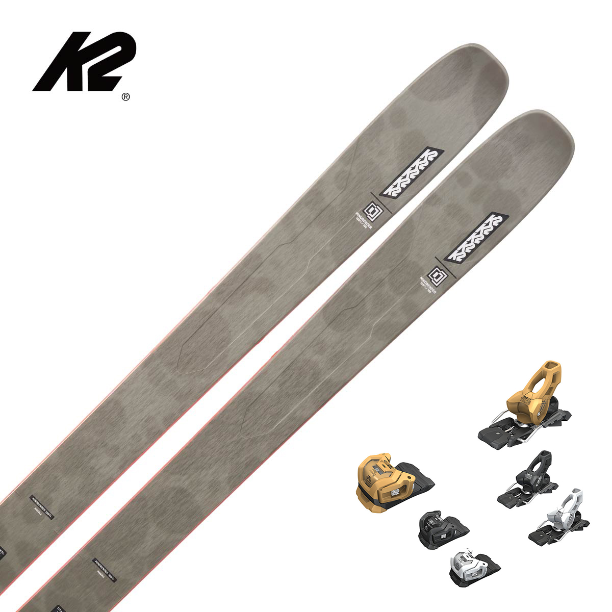【特殊原因不能发中国】K2〔滑雪板〕＜2026＞MINDBENDER 108Ti [KS250947] + TYROLIA ATTACK LYT 11 GW