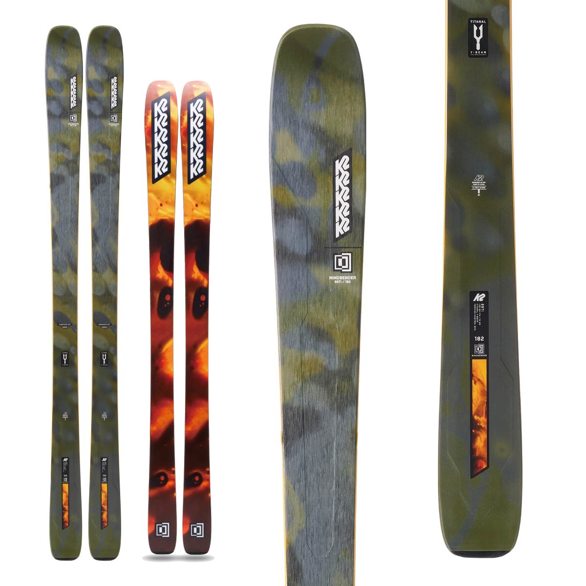 K2〔Skis〕＜2026＞MINDBENDER 89Ti [KS250949] + TYROLIA ATTACK 14
