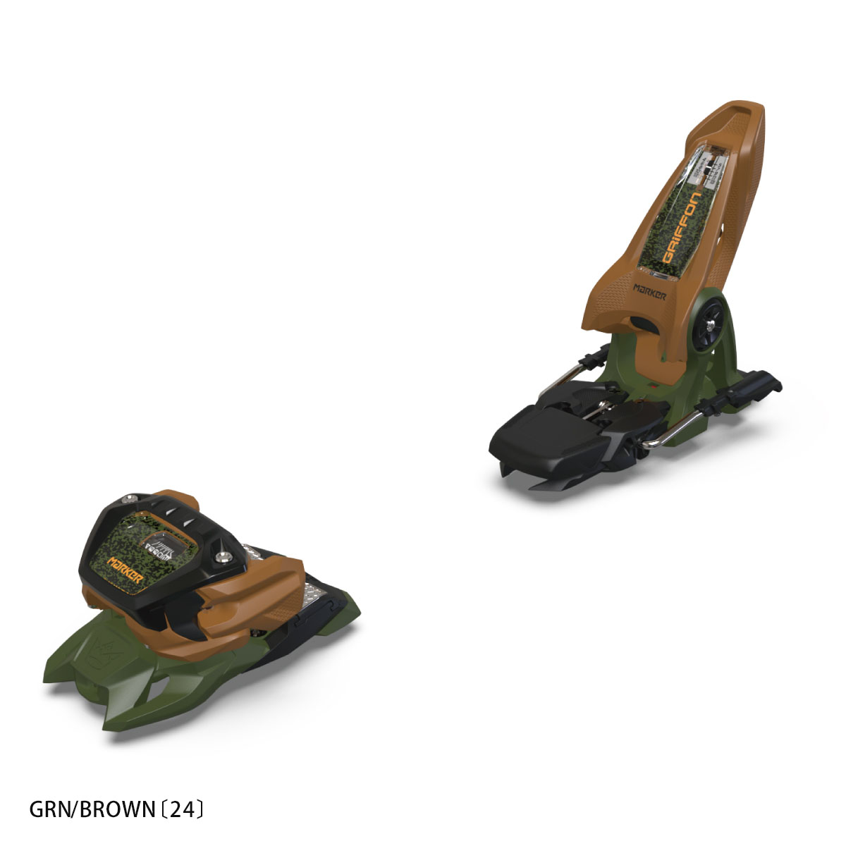 SKI RECKONER 92 + FIXATIONS MARKER GRIFFON 13 90MM BLACK/TAN
