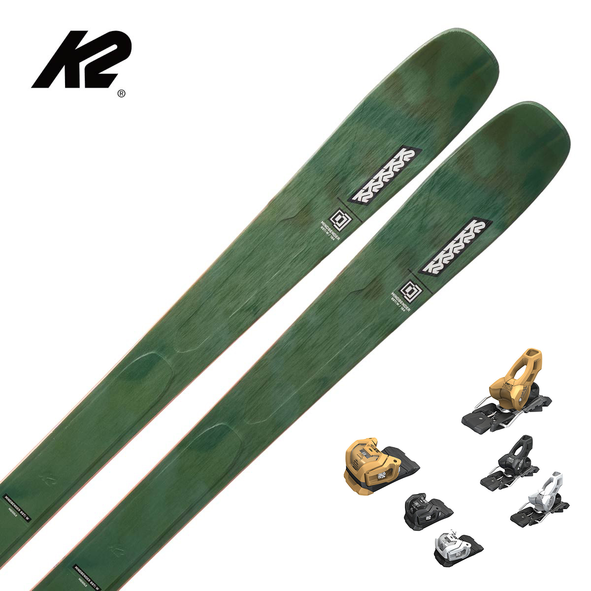 K2〔Women's Skis〕＜2026＞MINDBENDER 89Ti W [KS250970] + TYROLIA ATTACK LYT 11 GW