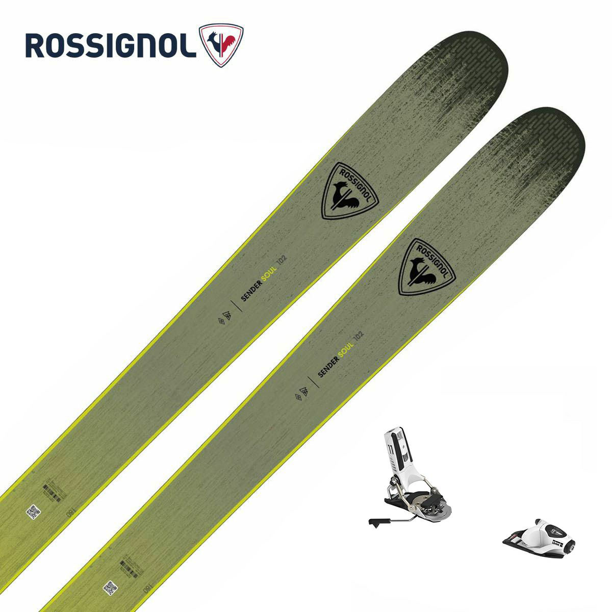 ROSSIGNOL〔滑雪板〕＜2026＞SENDER SOUL 102 / RANMR01 + LOOK PIVOT 2.0 11 GW