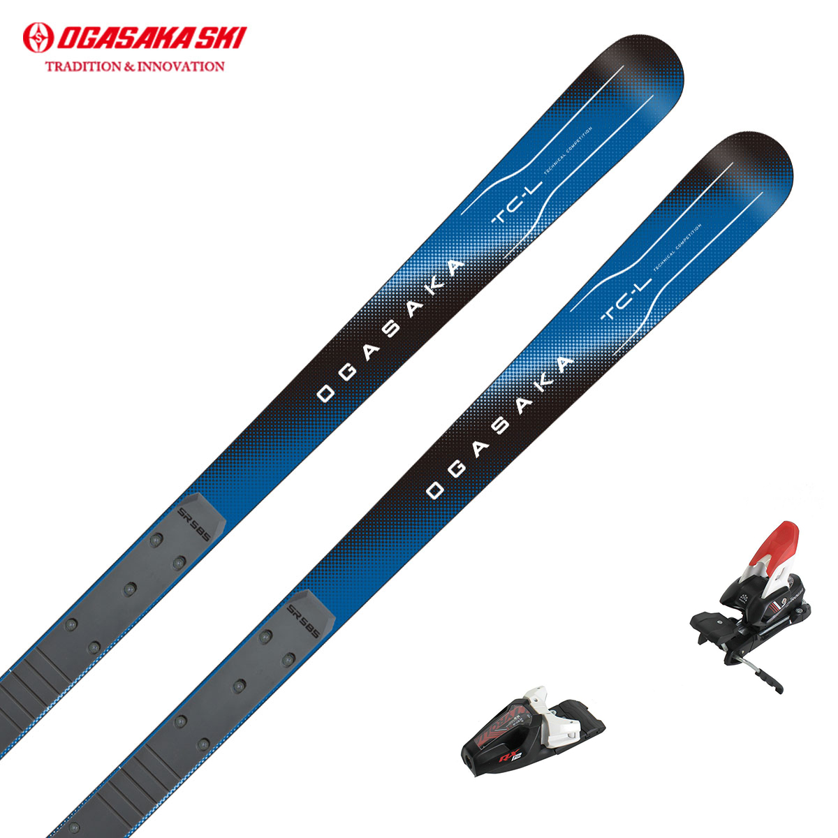 【No Overseas Shipping】OGASAKA〔Skis〕＜2026＞TC-L + SR585+ TYROLIA RX 12 GW