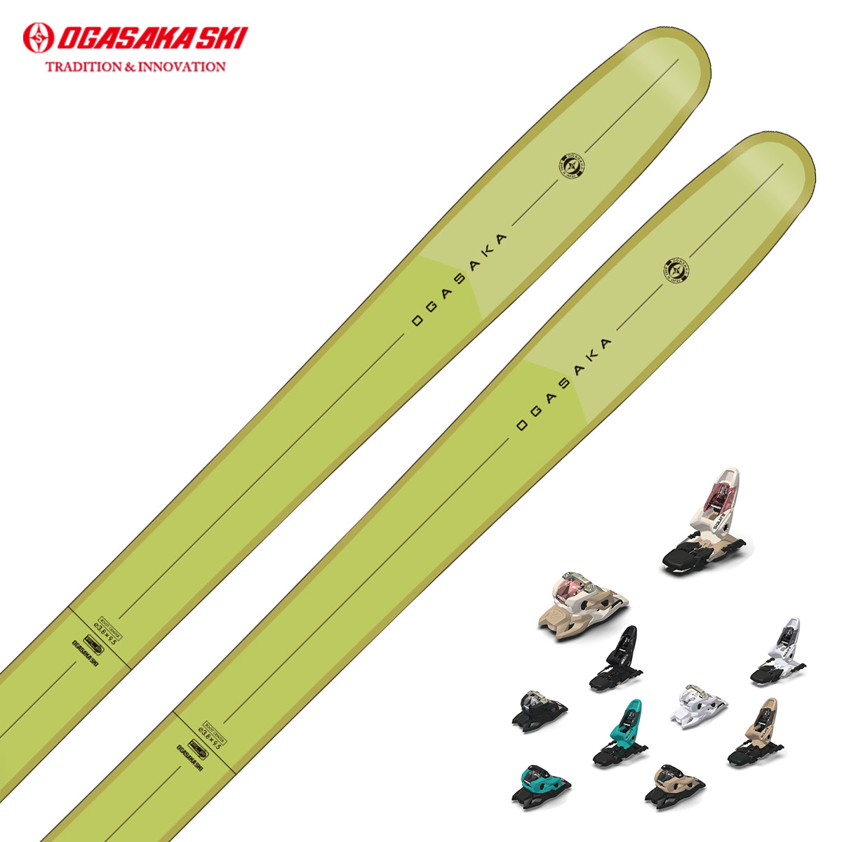 OGASAKASKI TRI-UN 63 スキー 178cm OGASAKASKI TRI-UN 63 スキー 178cm - メルカリ