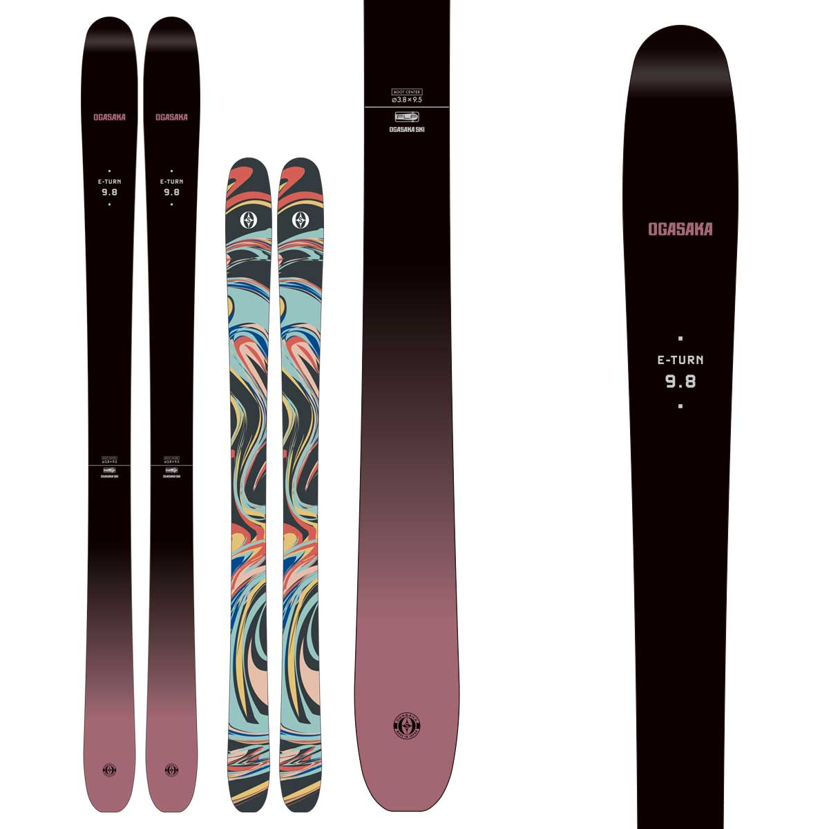No Overseas Shipping】OGASAKA〔Powder Backcountry Skis〕＜2026＞E