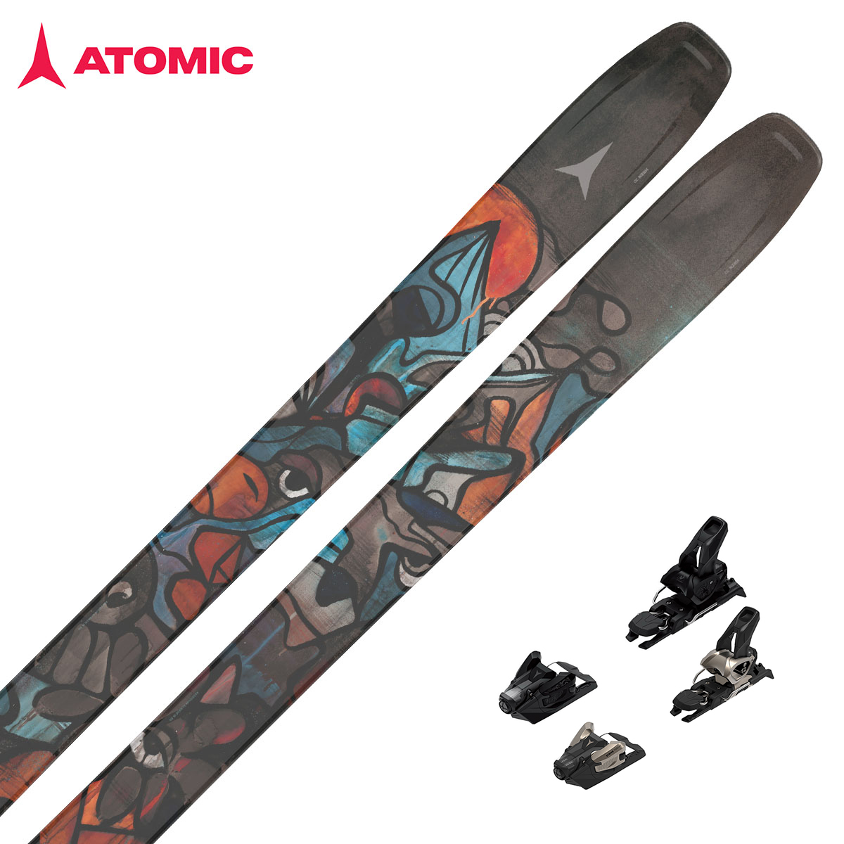 ATOMIC〔滑雪板〕＜2026＞Bent 100 / [ AA0030694 ] + ATOMIC STRIVE 12 GW