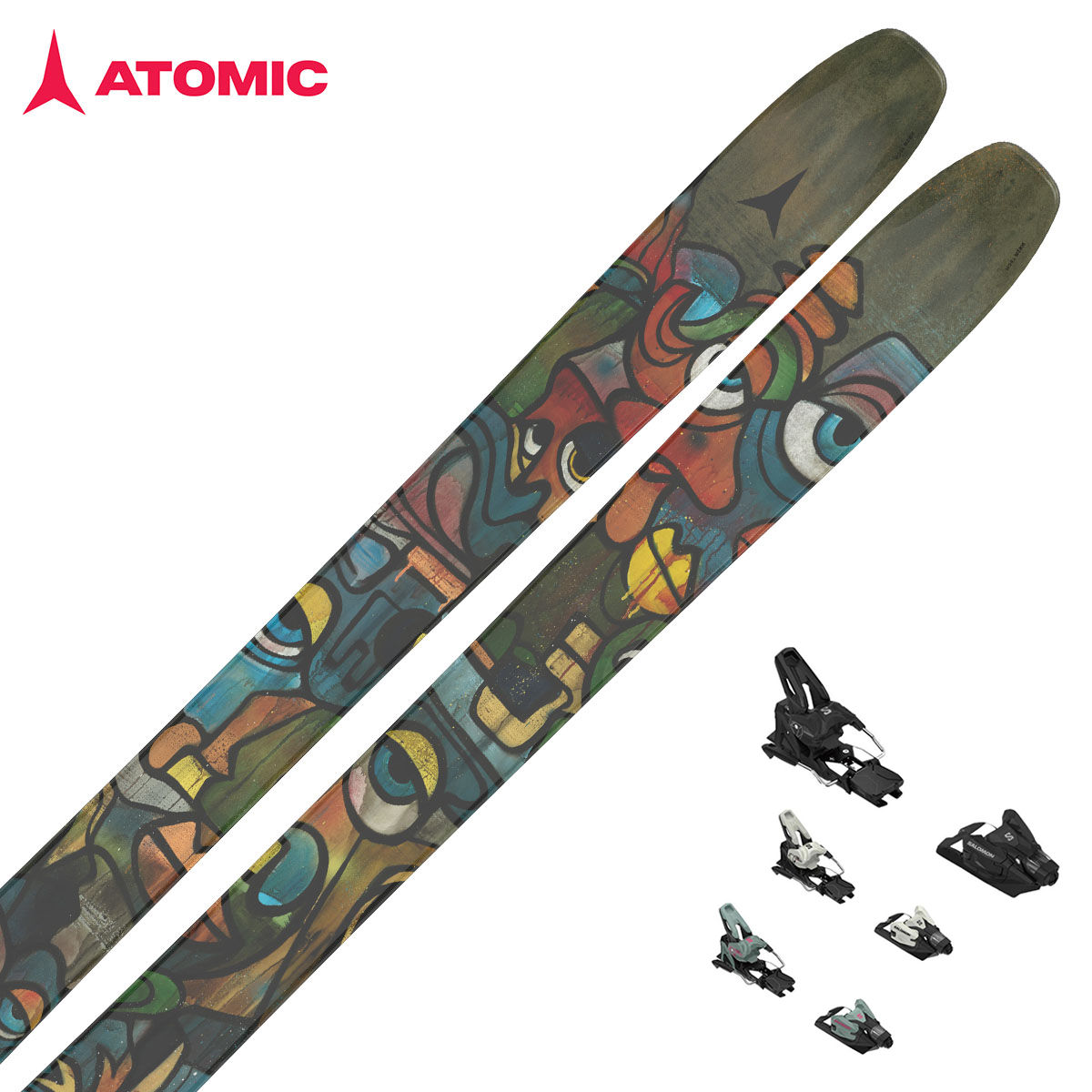 サロモン スキー板 SUSPECT Rld 161cm　ATOMIC Suspect | Salomon ski old models.