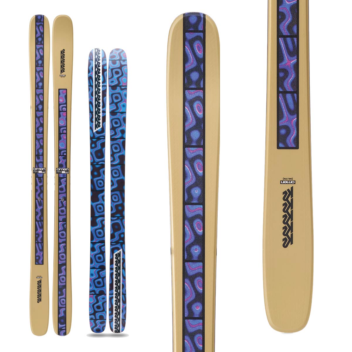 K2〔Skis〕＜2026＞OMEN 90 [KS250956] + MARKER GRIFFON 13 - Ski