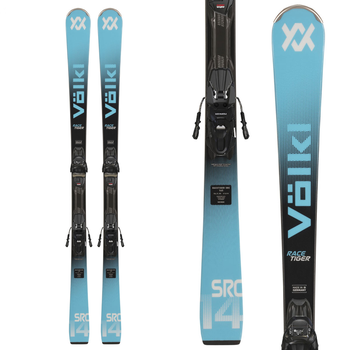 VOLKL〔All-round Skis〕＜2026＞RACETIGER SRC VMOTION + vMOTION 11