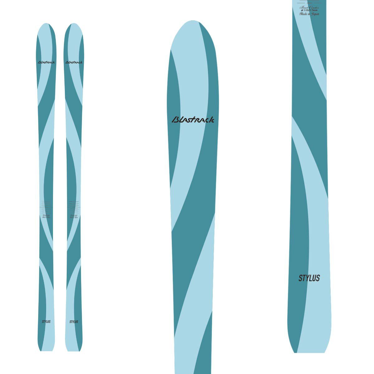 BLASTRACK〔滑雪板〕＜2026＞STYLUS + LOOK PIVOT 2.0 13 GW - 滑雪