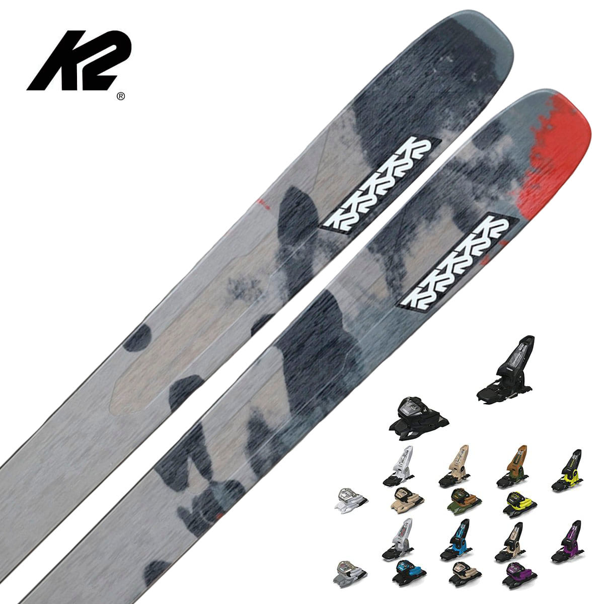 【特殊原因不能发中国】K2〔滑雪板〕＜2025＞MINDBENDER 108Ti / [KS240117] + GRIFFON 13
