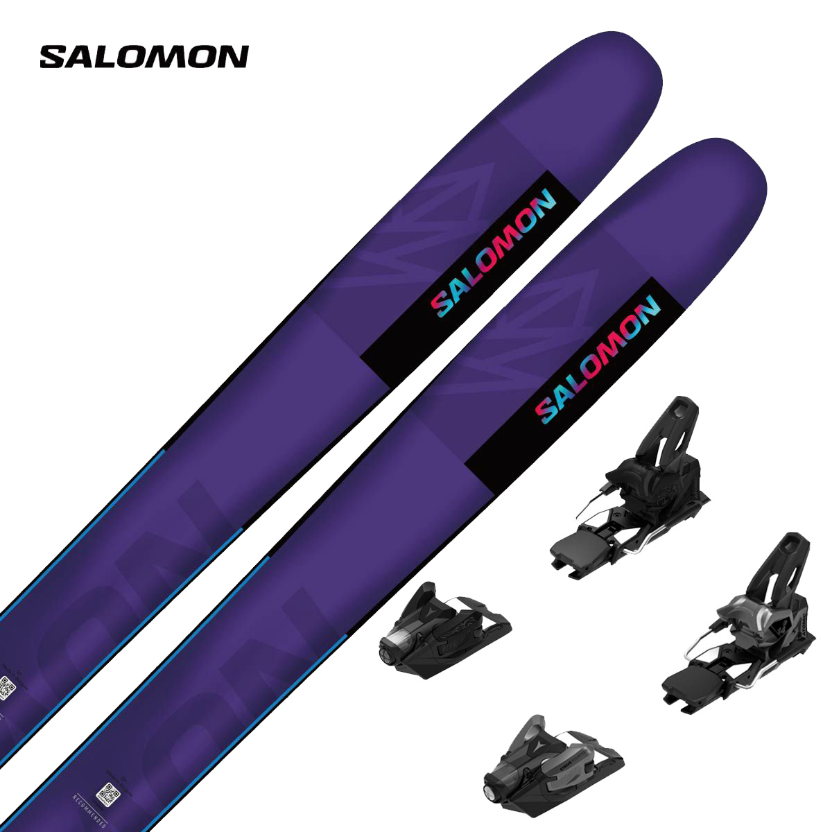 SALOMON〔滑雪板〕＜2025＞QST 98 [L47606800] + ATOMIC STRIVE 14 GW