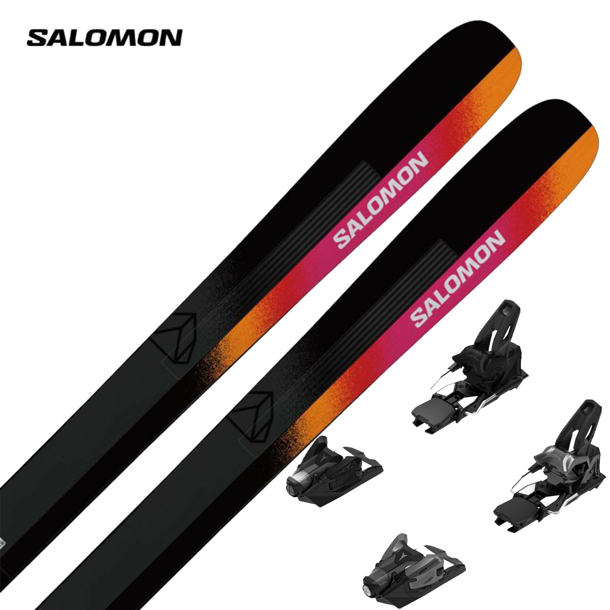 SALOMON〔滑雪板〕＜2025＞STANCE 96 [L47605800] + ATOMIC STRIVE 14 GW