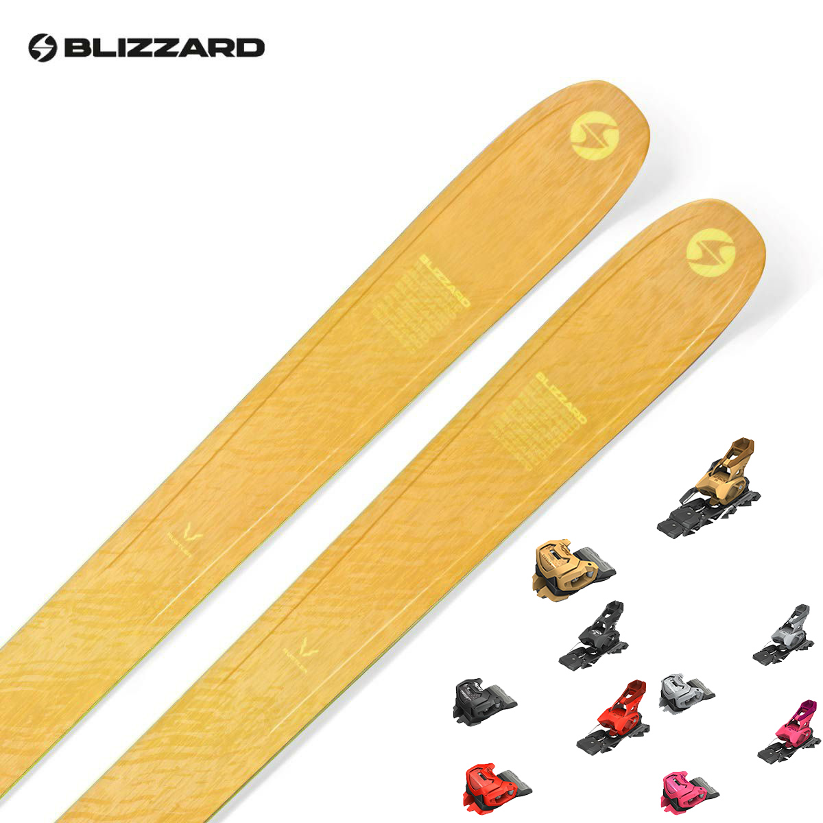 〔N〕BLIZZARD〔Skis〕＜2025＞RUSTLER 11 [8A3350] + TYROLIA ATTACK 14 GW