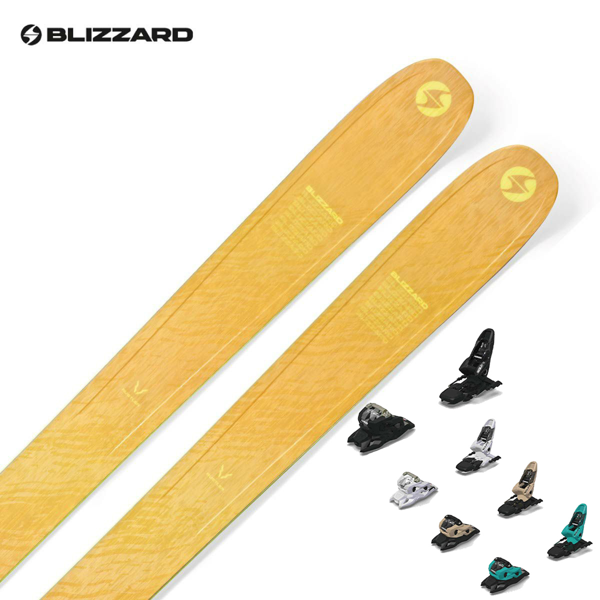 〔N〕BLIZZARD〔Skis〕＜2025＞RUSTLER 11 [8A3350] + MARKER SQUIRE 11