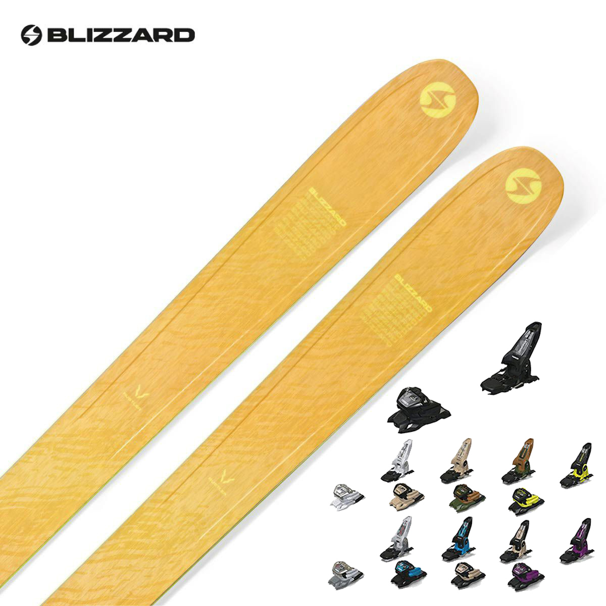 〔N〕BLIZZARD〔Skis〕＜2025＞RUSTLER 11 [8A3350] + MARKER GRIFFON 13