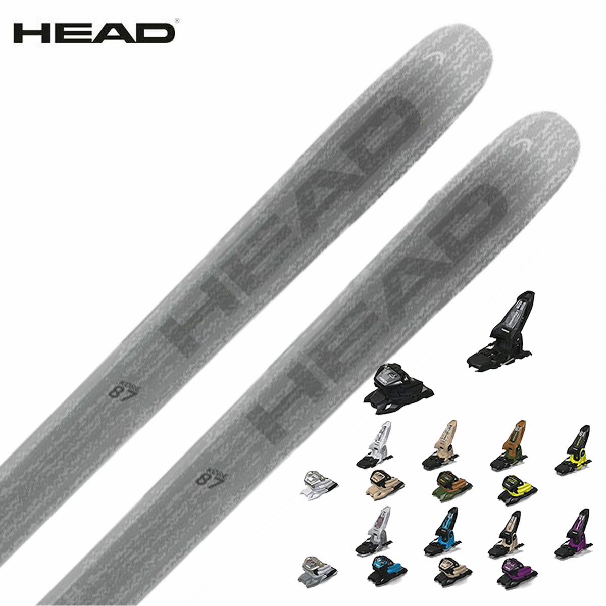 〔N〕HEAD〔Skis〕＜2025＞KORE 87 [315454] + MARKER GRIFFON 13