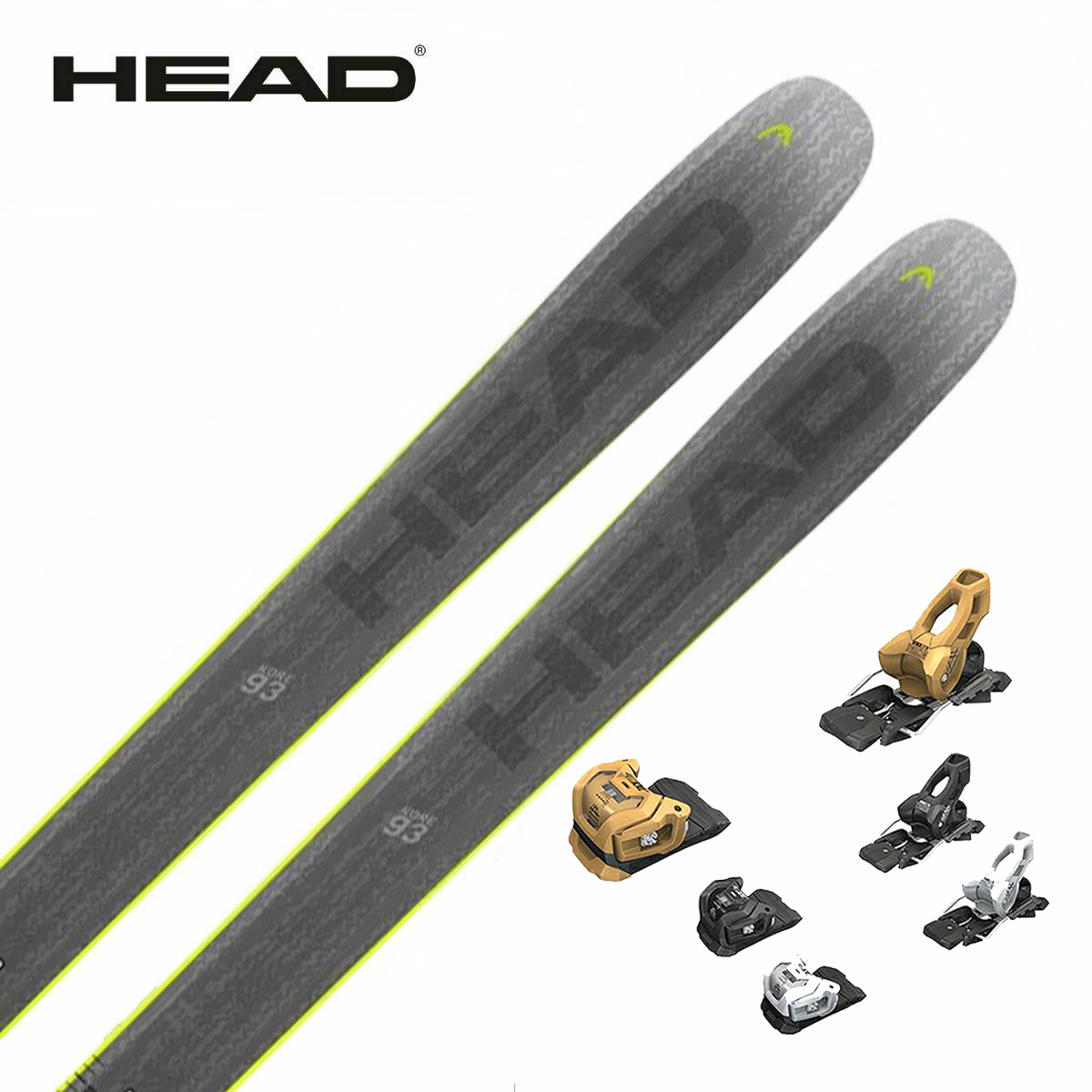 〔N〕HEAD〔Skis〕＜2025＞KORE 93 [315444] + TYROLIA ATTACK LYT 11 GW