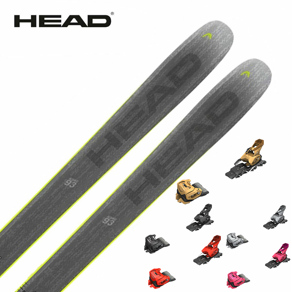 〔N〕HEAD〔Skis〕＜2025＞KORE 93 [315444] + TYROLIA ATTACK 14 GW