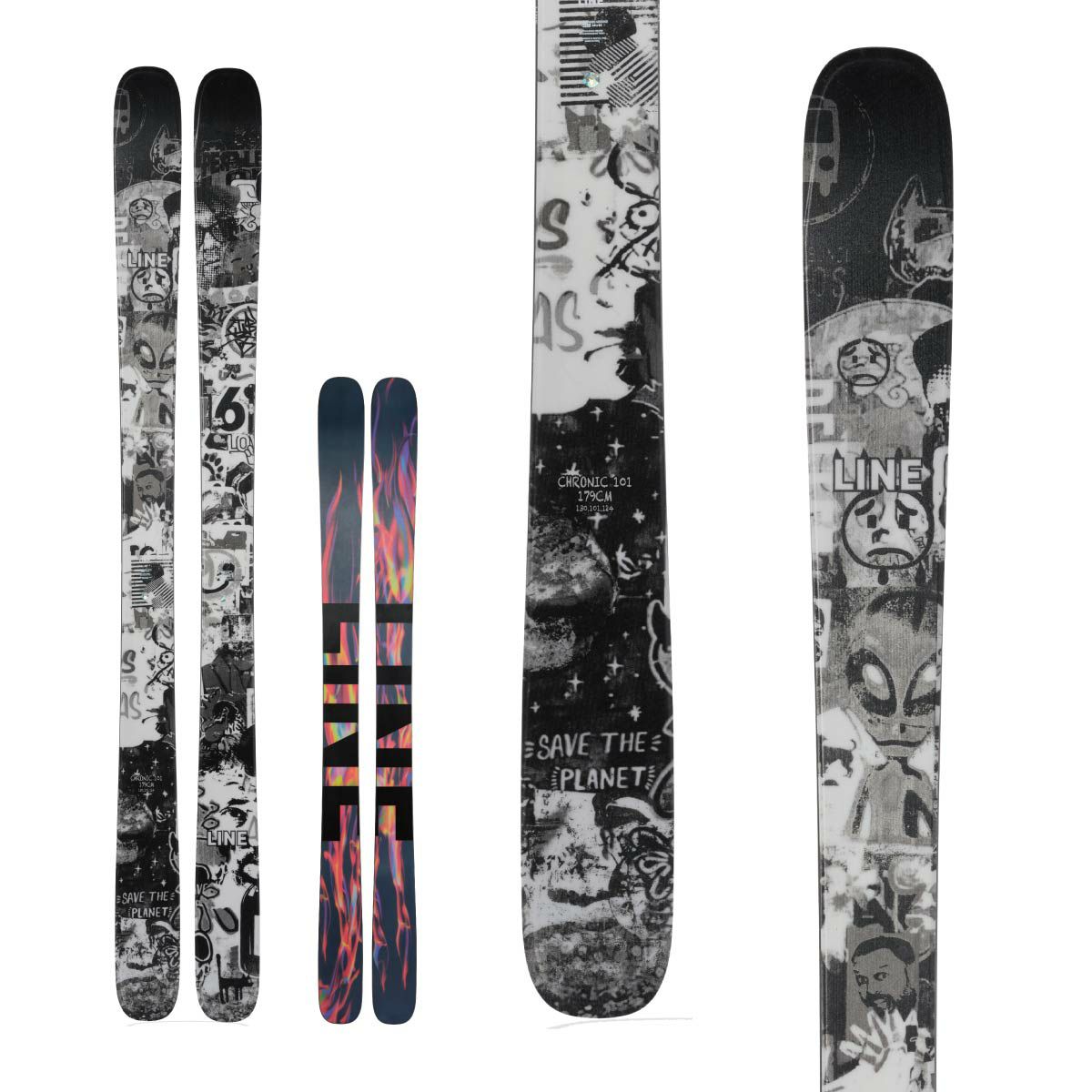 N〕LINE〔Skis〕＜2025＞CHRONIC 101 [LN2401860] + TYROLIA ATTACK 14