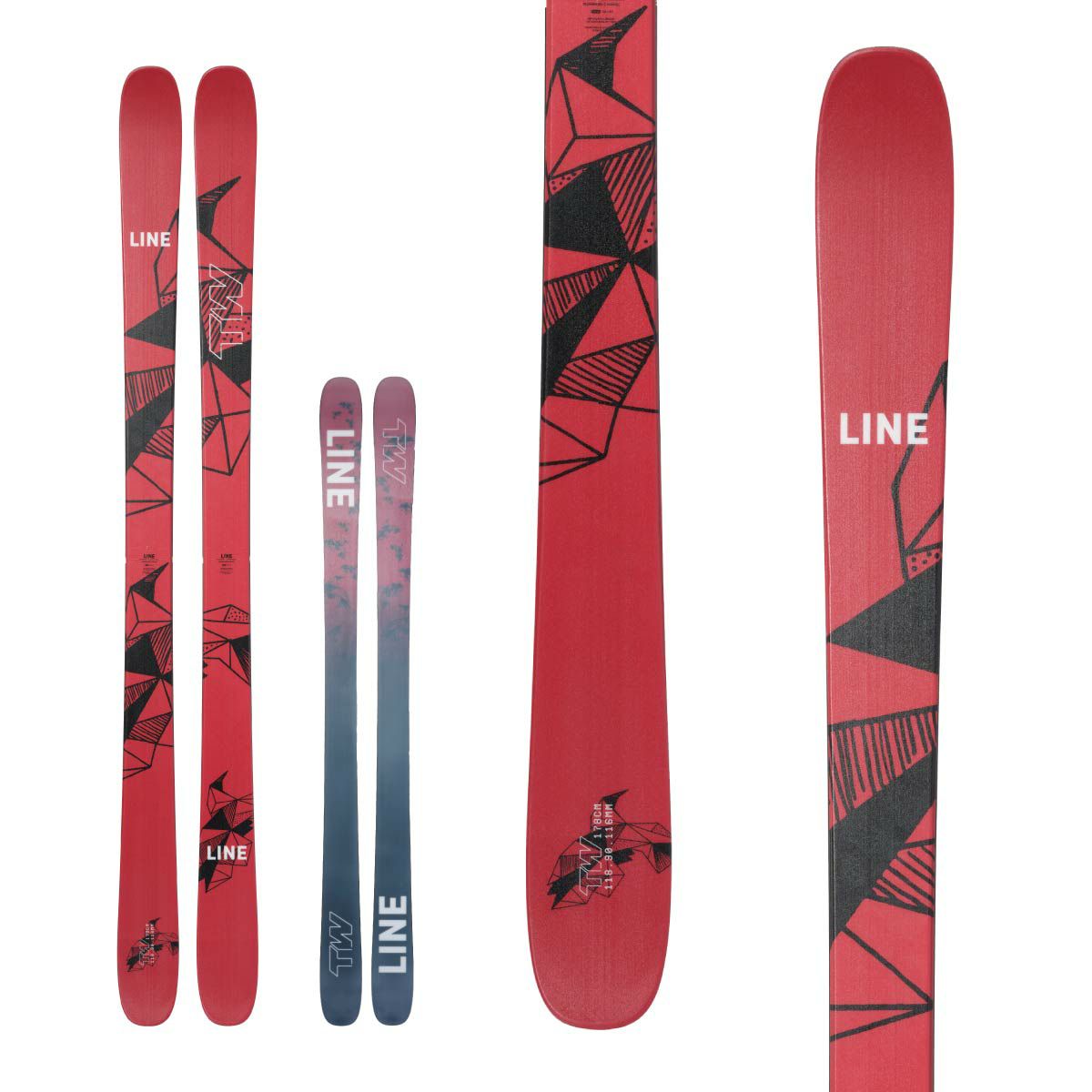 LINE〔Skis〕＜2025＞TOM WALLISCH PRO [LN2401890] + MARKER GRIFFON