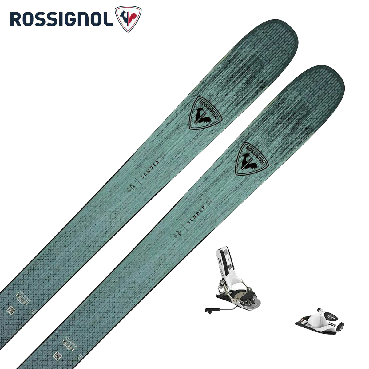 ROSSIGNOL〔滑雪板〕＜2025＞SENDER 106 [RANMI01] + LOOK PIVOT 2.0 11 GW
