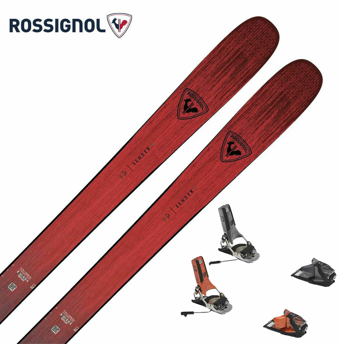 ROSSIGNOL〔滑雪板〕＜2025＞SENDER 94 [RANML01] + LOOK PIVOT 2.0 13 GW