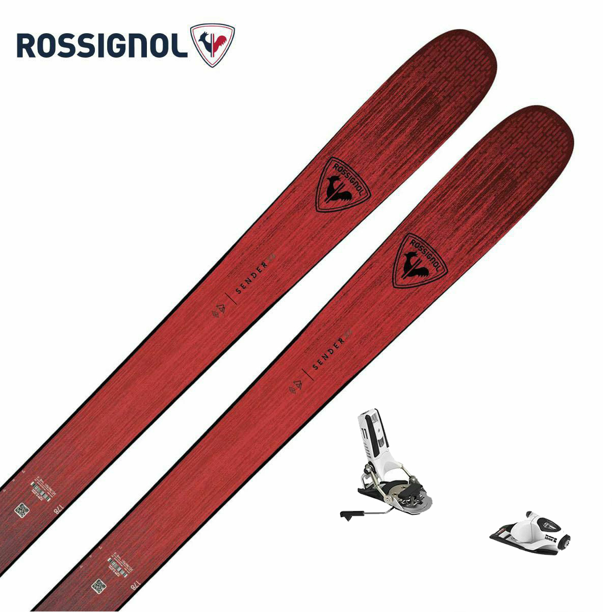 ROSSIGNOL〔滑雪板〕＜2025＞SENDER 94 [RANML01] + LOOK PIVOT 2.0 11 GW