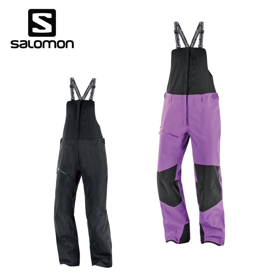 SALOMON〔女款 滑雪裤 男款〕＜2024＞LC2146600 / MOON PATROL GORETEX BIB W