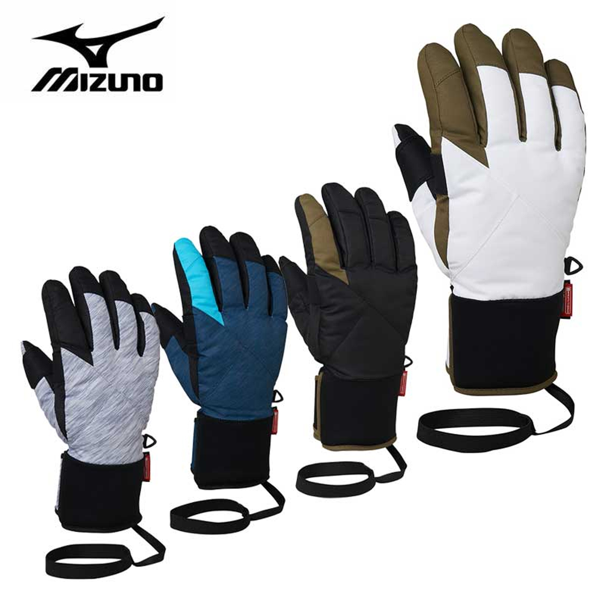 MIZUNO〔滑雪手套〕＜2026＞Z2JYB507 / FABRIC 5FIN GLOVES