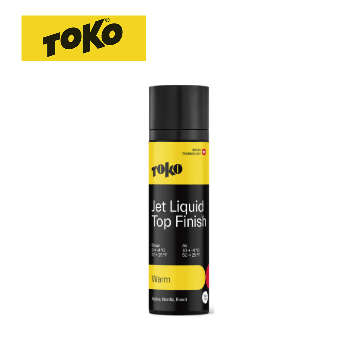 【無法發往海外】TOKO〔滑雪板蠟〕＜2026＞Jet Liquid Warm / 5503007