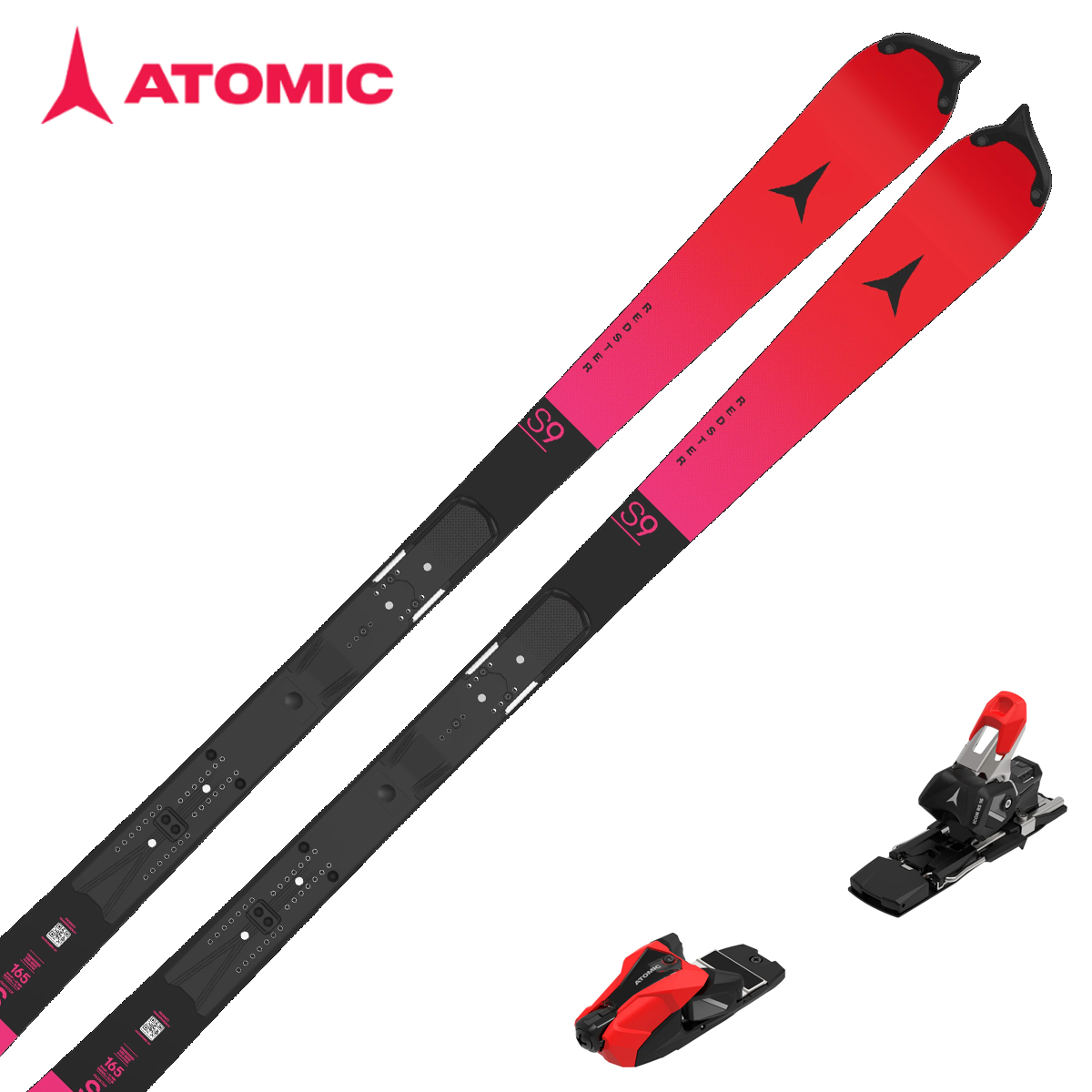 〔AA〕ATOMIC〔Junior Racing SL FIS Skis〕＜2026＞RACE SL M + PLATE 98 for SL + ICON RS 16