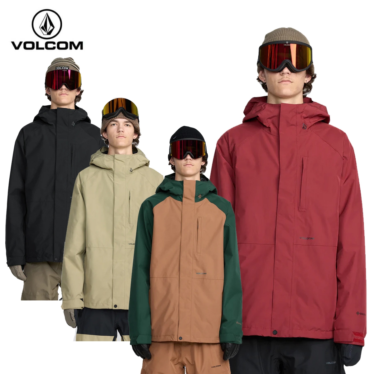 VOLCOM〔滑雪服 上衣 男款〕＜2026＞G0652605 DUA GORE-TEX JACKET