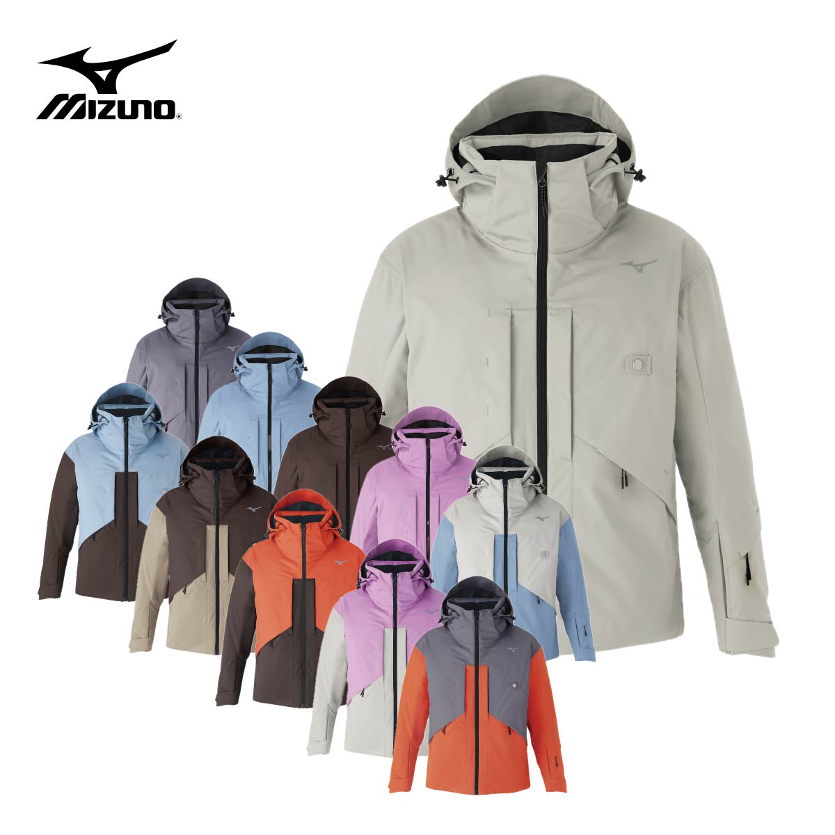 【新款预售】MIZUNO〔滑雪服 上衣〕＜2027＞Z2MED321 / DEMO MODEL SKI PARKA