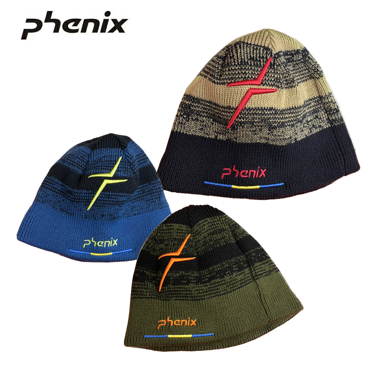 PHENIX〔針織帽 兒童 少年〕＜2027＞EFB26HW87SWE / SWEDEN JUNIOR KNIT CAP