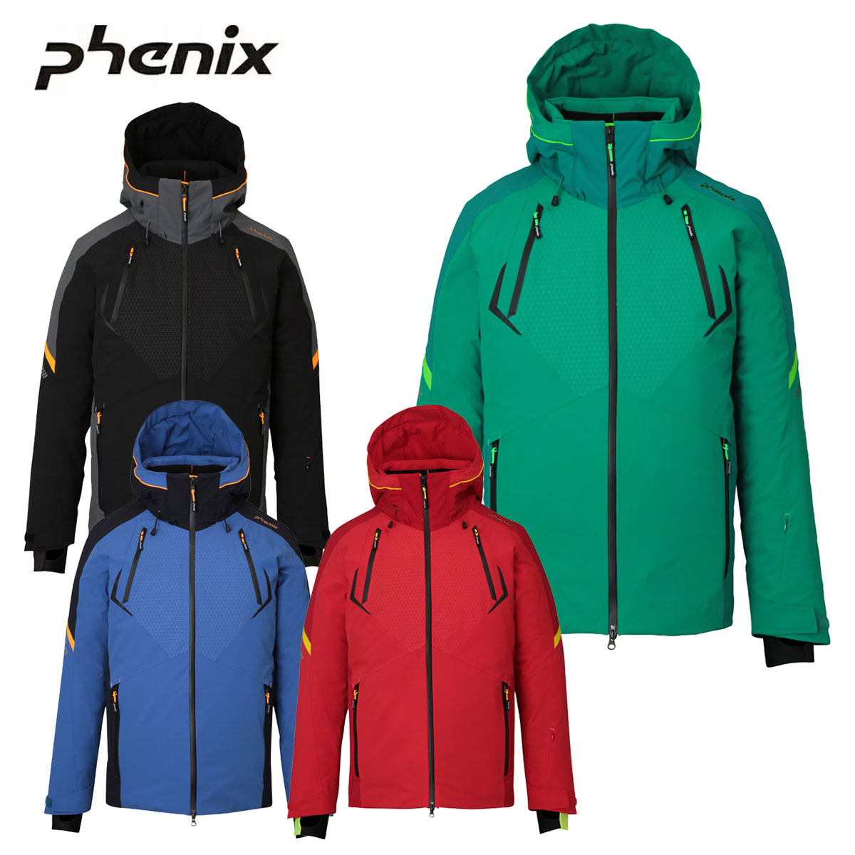〔20261015〕PHENIX〔Men's Ski Jacket〕＜2027＞ESM26OT34 / AFTERIMAGE WV JACKET