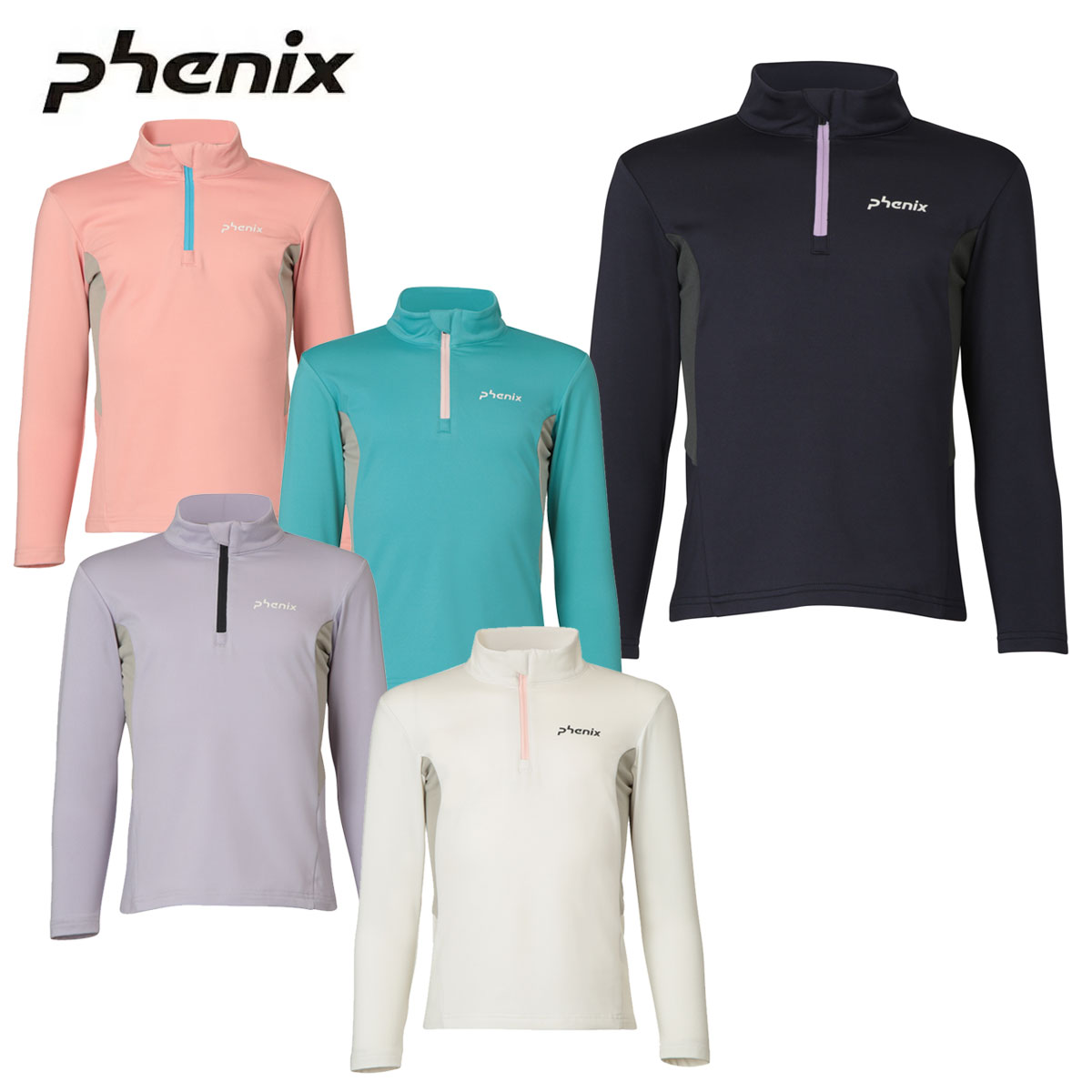 PHENIX〔内衣 儿童 少年〕＜2027＞ESG26LS90 / COLOR BLOCK INNER