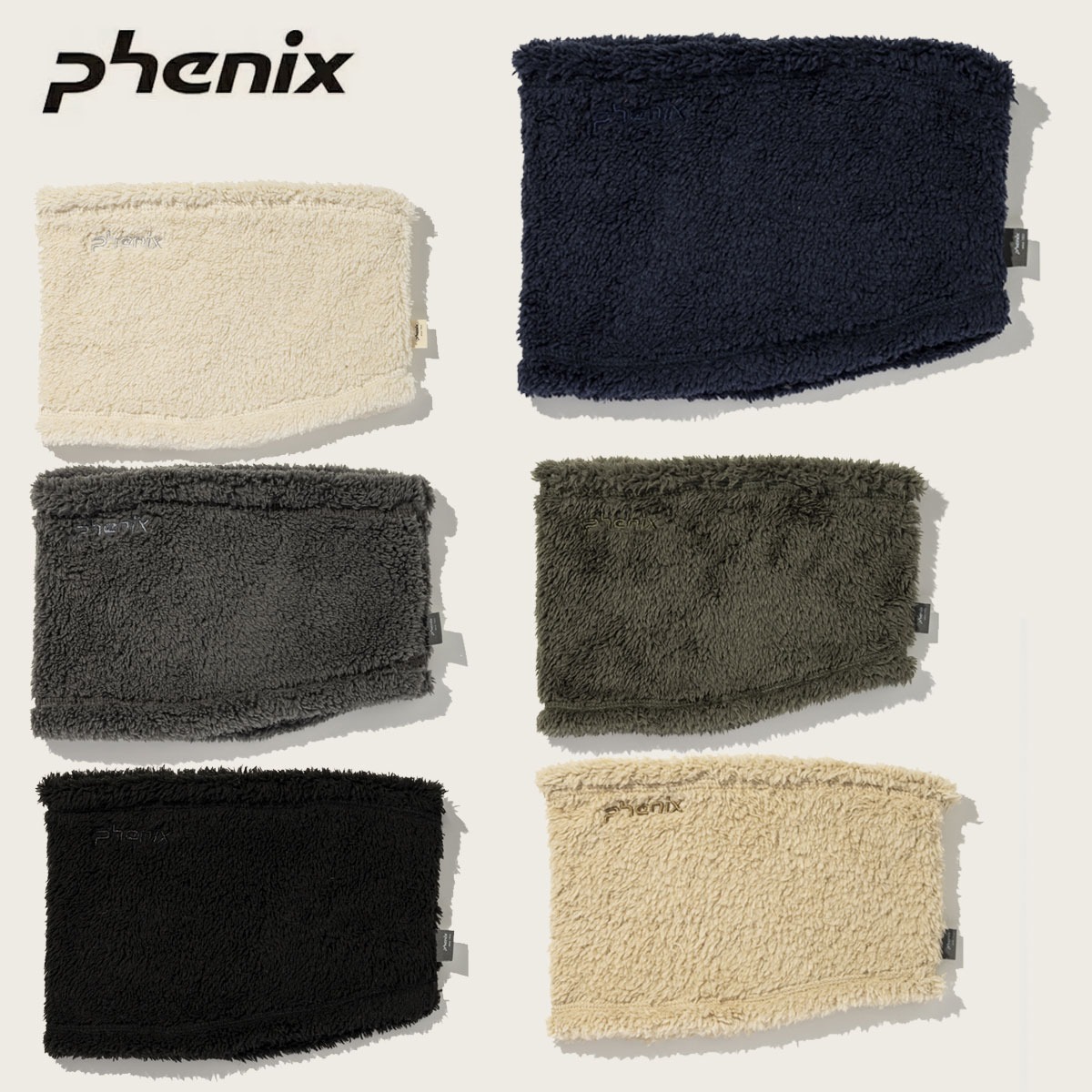 〔20261015〕PHENIX〔Neck warmer〕＜2027＞ESM26NW10 / NECK GAITER