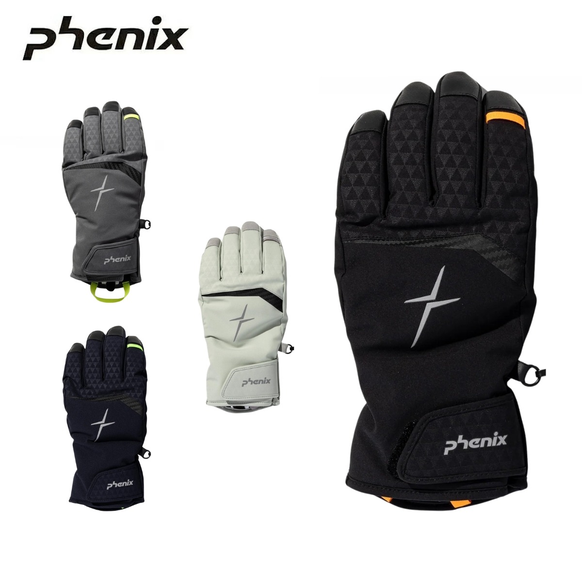 〔20261029〕PHENIX〔Men's Ski Gloves〕＜2027＞ESM26GL13 / GRAPHENE GLOVES