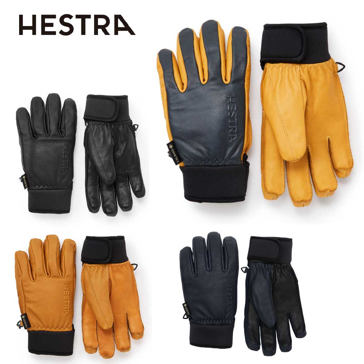 【新款预售】HESTRA〔滑雪手套〕＜2027＞31910 OMNI GTX FULL LEATHER / 1000319100