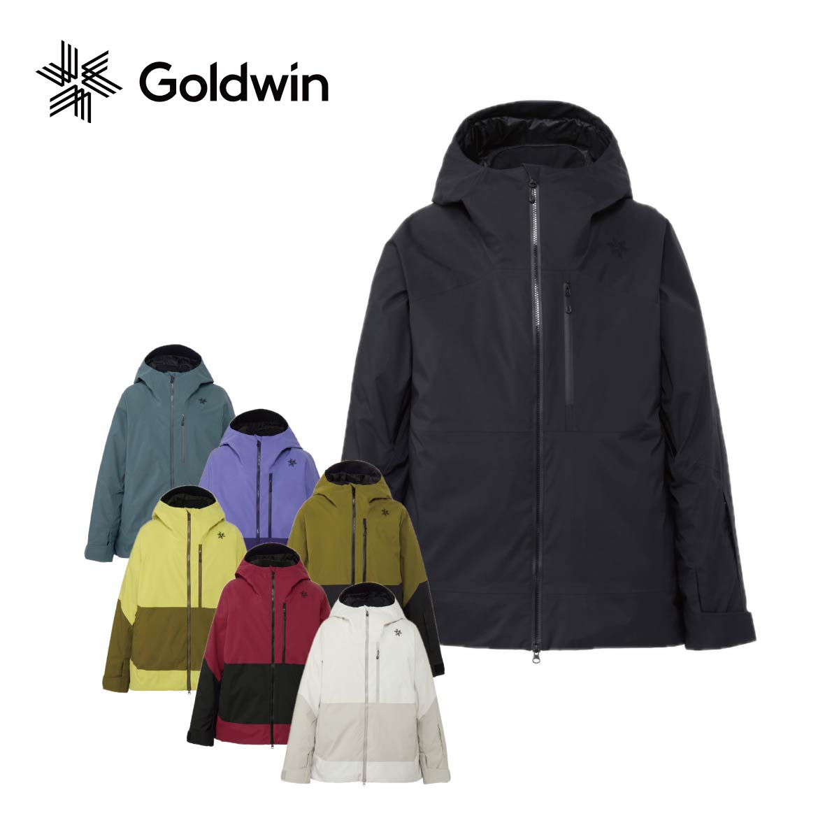 【新款预售】GOLDWIN〔滑雪服 上衣〕＜2027＞G-AXIS JACKET / G15301